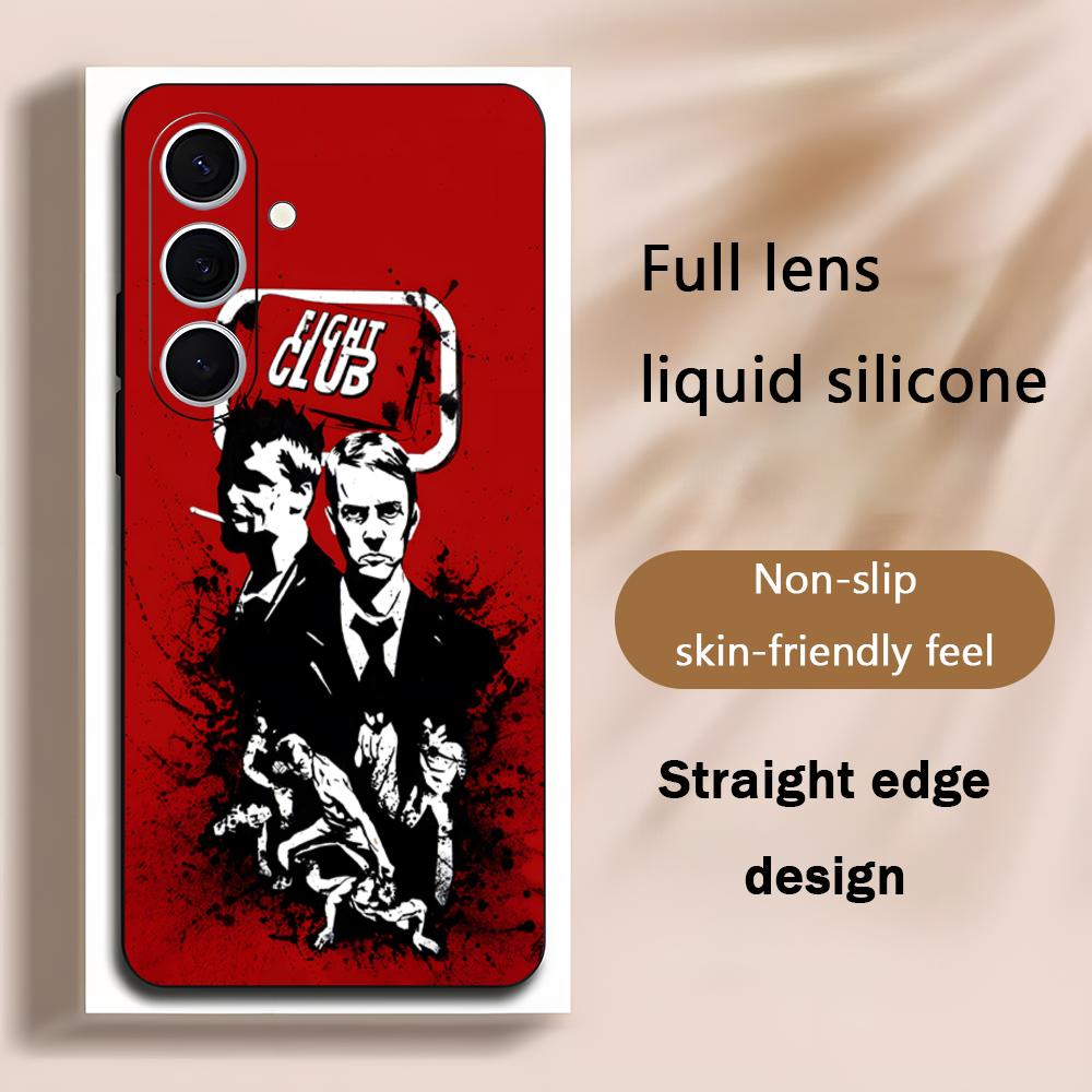 Movies - เคสโทรศัพท์ลายภาพยนตร์คลาสสิก Fight Club สำหรับ Samsung Galaxy