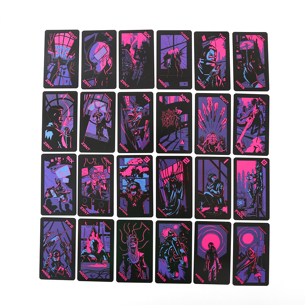 ไพ่ทาโรต์นีออนมูน ขอบเคลือบทอง - Tarot Deck With Guidebook บทวิจารณ์และราคา