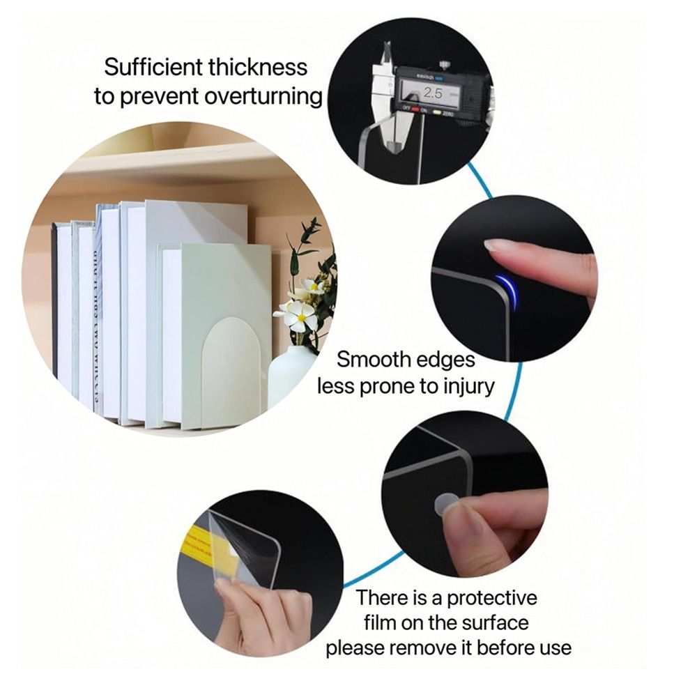 หนังสืออะคริลิกสิ้นสุดสําหรับช - Clear Acrylic Book Stand Holder บทวิจารณ์และราคา