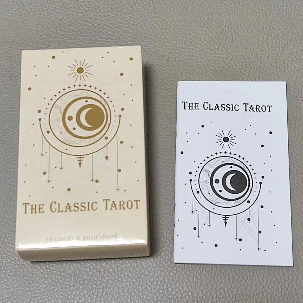 ไพ่ทาโรต์78ใบแบบคลาสสิกขนาด10. - Tarot Deck With Guidebook บทวิจารณ์และราคา