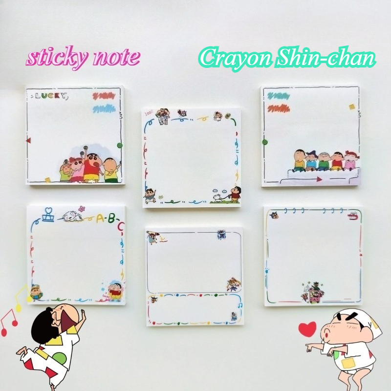 การ์ตูนเครยอนชินจัง กระดาษโน้ต - Stationery Books บทวิจารณ์และราคา