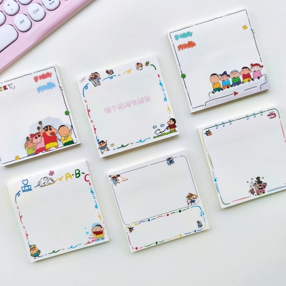 การ์ตูนเครยอนชินจัง กระดาษโน้ต - Stationery Books บทวิจารณ์และราคา