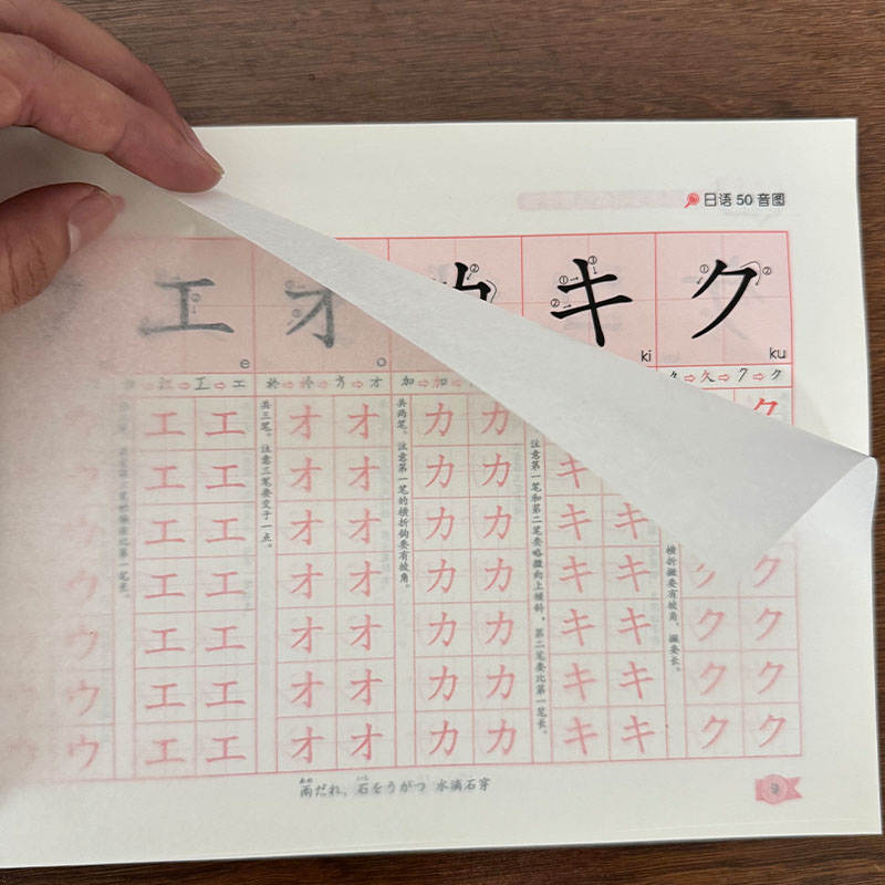 สมุดคัดลายมือฮิราแกนะ คาตาคานะ - Chinese Calligraphy Practice Book บทวิจารณ์และราคา