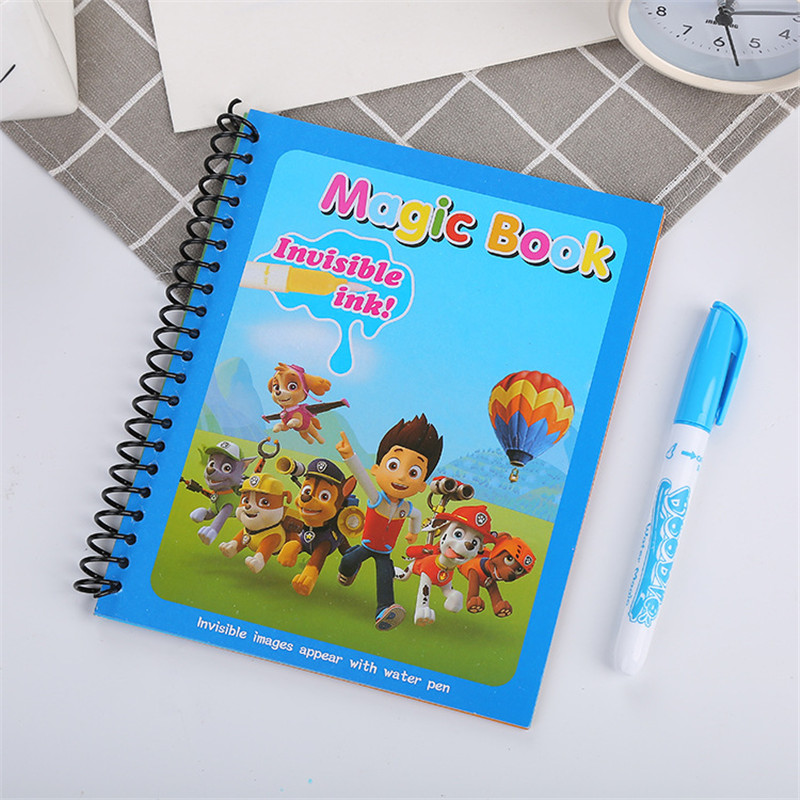 หนังสือระบายสีด้วยน้ำแบบใช้ซ้ำ - Reusable Water Magic Coloring Book บทวิจารณ์และราคา