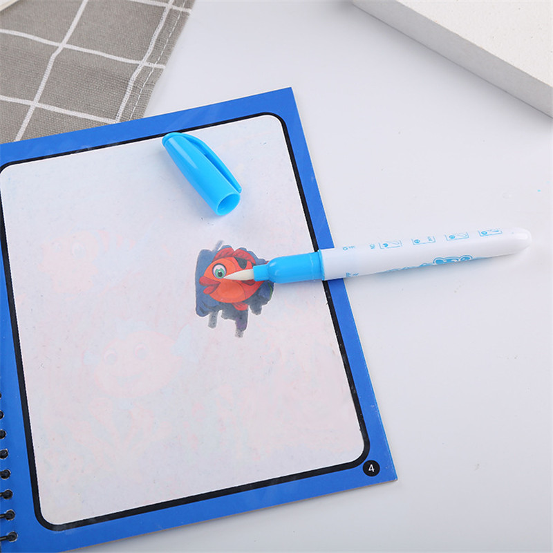 หนังสือระบายสีด้วยน้ำแบบใช้ซ้ำ - Reusable Water Magic Coloring Book บทวิจารณ์และราคา